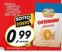 Coop Divella ottimini classici offerta