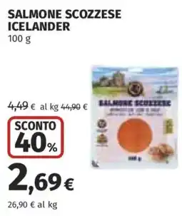 Coop Salmone scozzese icelandere offerta