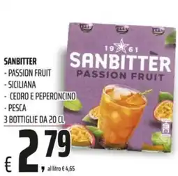 Coop SANBITTER PASSION FRUIT offerta