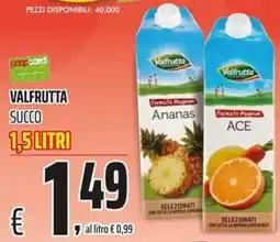 Coop Valfrutta Succo Ananas offerta