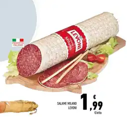 Conad Salame Milano Levoni offerta