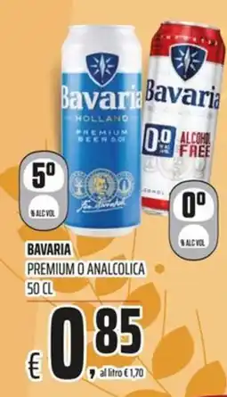 Coop Bavaria Premium o Analcolica offerta