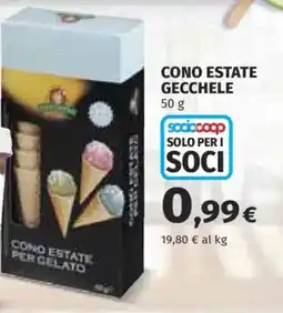 Coop CONO ESTATE GECCHELE offerta