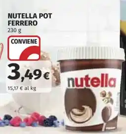 Coop Nutella Pot Ferrero offerta