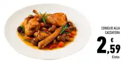 Conad Coniglio alla Cacciatore offerta