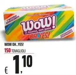 Coop Wow! Tovaglioli offerta