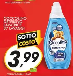 Coop Coccolino Detersivo Lavatrice offerta