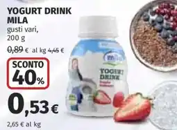 Coop YOGURT DRINK MILA offerta
