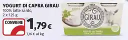 Coop YOGURT DI CAPRA GIRAU offerta