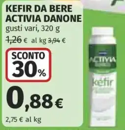 Coop Kefir da bere Activia Danone offerta