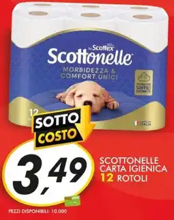 Coop Scottonelle carta igienica offerta