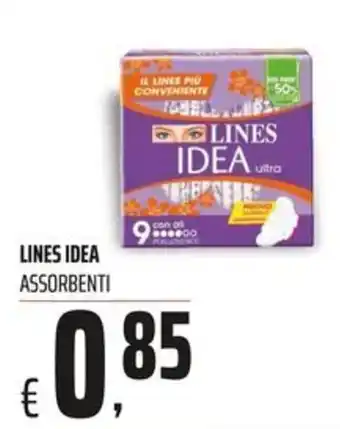 Coop LINES IDEA ASSORBENTI offerta