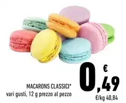 Conad MACARONS CLASSICI* offerta