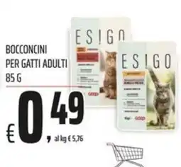 Coop Bocconcini per gatti adulti ESIGO offerta