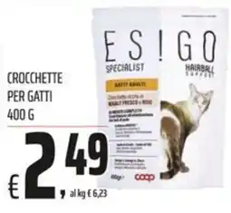Coop ES!GO CROCCETTE PER GATTI offerta