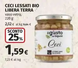 Coop Ceci Lessati Bio offerta