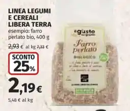 Coop Farro perlato bio offerta