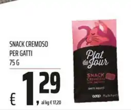 Coop Plat du Jour Snack cremoso per gatti offerta
