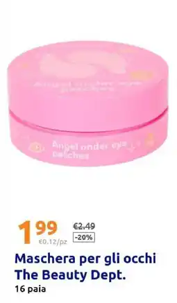 Action Maschera per gli occhi The Beauty Dept. offerta