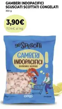Coop Gamberi Indopacifici guSpesotti offerta