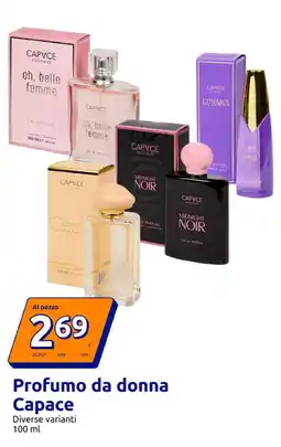 Action Profumo da donna Capace offerta
