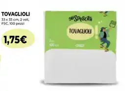 Coop Sospesoni Tovaglioli offerta