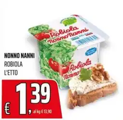 Coop Robiola Nonno Nanni offerta