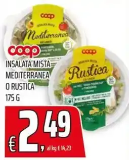 Coop COOP INSALATA MISTA MEDITERRANEA O RUSTICA offerta