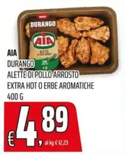 Coop AIA DURANGO ALETTE DI POLLO ARROSTO offerta