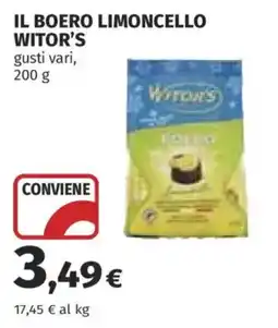 Coop IL BOERO LIMONCELLO WITOR'S offerta