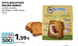 Coop Fette ai Cereali Mulino Bianco offerta