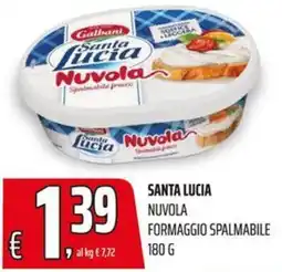Coop Santa Lucia Nuvola Formaggio Spalmabile offerta