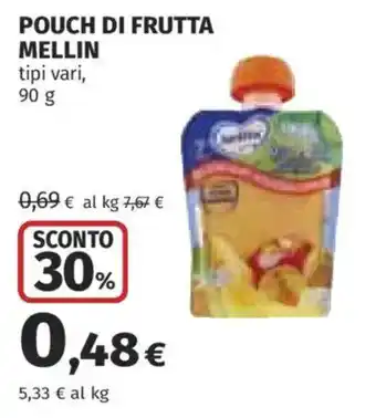 Coop POUCH DI FRUTTA MELLIN offerta