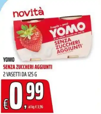 Coop YOMO SENZA ZUCCHERI AGGIUNTI offerta