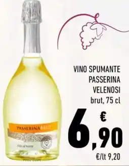 Conad Vino spumante Passerina Velenosi offerta