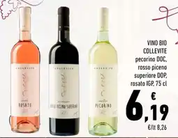 Conad Vino bio Collevite offerta