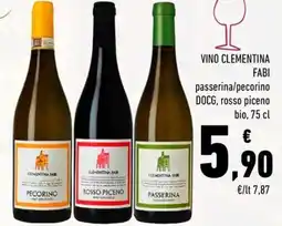 Conad Vino Clementina Fabi offerta