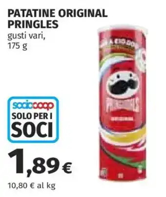 Coop Patatine Original Pringles offerta