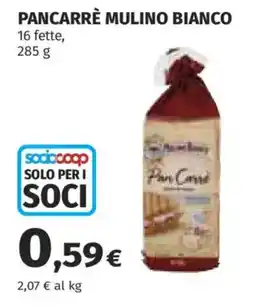 Coop Pancarrè Mulino Bianco offerta