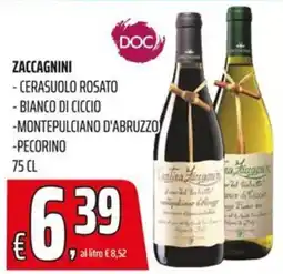 Coop Zaccagnini offerta