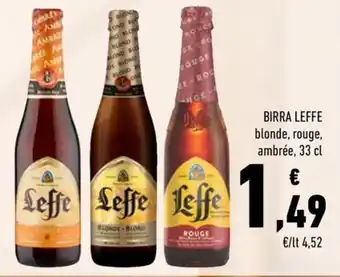 Conad Birra Leffe offerta