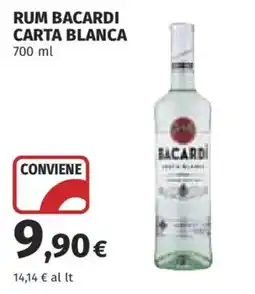 Coop Rum Bacardi Carta Blanca offerta