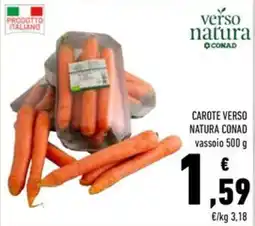 Conad Carote verso natura CONAD offerta