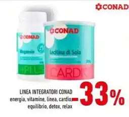 Conad Linea integratori Conad offerta