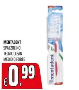 Coop MENTADENT SPAZZOLINO TECNIC CLEAN offerta