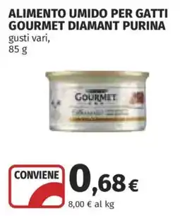 Coop ALIMENTO UMIDO PER GATTI GOURMET DIAMANT PURINA offerta