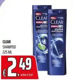 Coop CLEAR SHAMPOO offerta