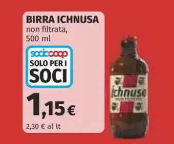 Coop Birra Ichnusa offerta