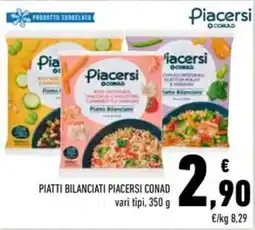 Conad Piatti Bilanciati Piacersi Conad offerta