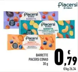 Conad Barrette Piacersi Conad offerta